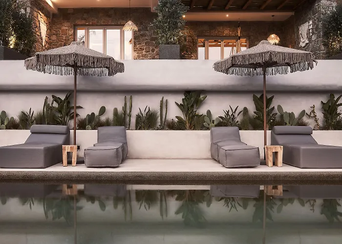 Отель Amyth Of Mykonos Agios Stefanos (adults Only) Агиос-Стефанос