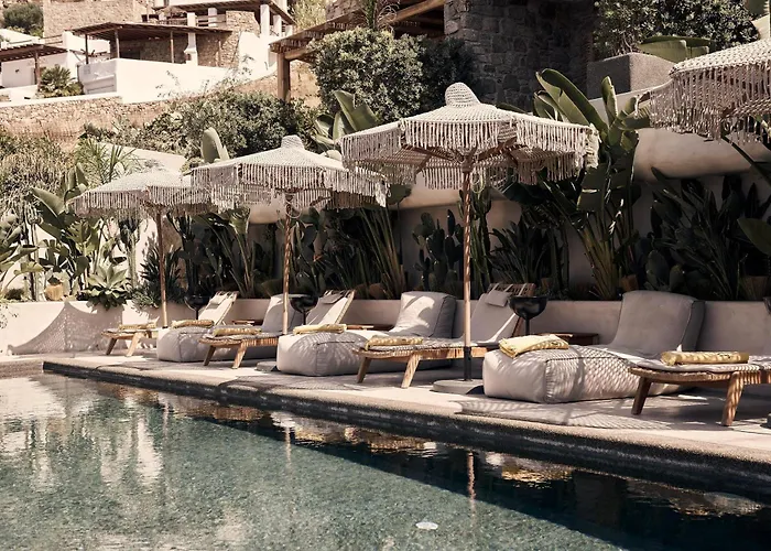 Отель Amyth Of Mykonos Agios Stefanos (adults Only) Агиос-Стефанос